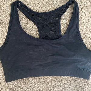 Black large Zyia bomber bra
